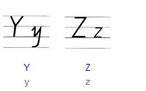 英文字母大小寫對(duì)照表