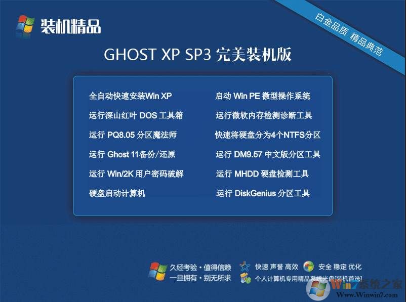 最新Windows XP(GHOST XP SP3)高速裝機版[絕對良心系統(tǒng)]V2021