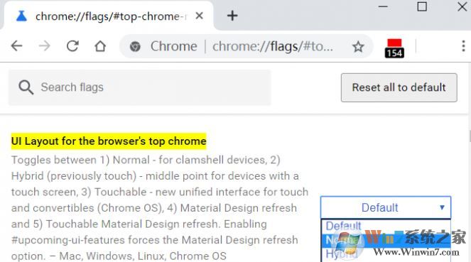 新版Chrome標(biāo)簽欄模糊怎么辦？新版Chrome設(shè)置經(jīng)典界面的方法