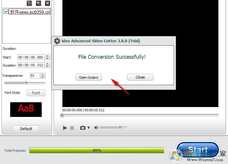 idoo Video Cutter v3.0.0綠色免費(fèi)版【視頻剪切工具】