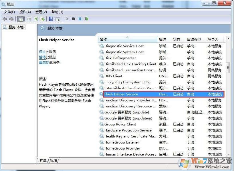 Win7系統(tǒng)徹底關(guān)閉Adobe Flash Player（中國版）自動更新方法