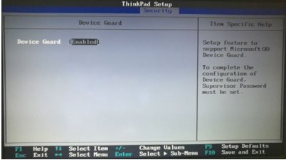 聯(lián)想ThinkPad筆記本BIOS中secure boot(安全啟動)關(guān)閉不了解決方法