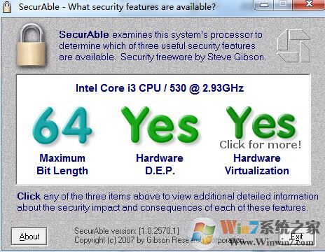 securable下載_SecurAble(VT檢測(cè)工具)v1.0.2570.1 綠色漢化版