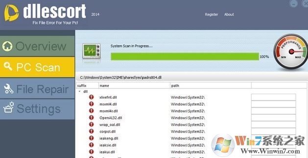 DLLEscort下載_DLL Escort注(dll注冊修復(fù))綠色免費版