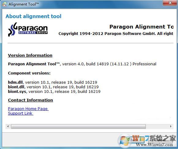 無損4K對(duì)齊工具Paragon Alignment Tool 綠色中文版