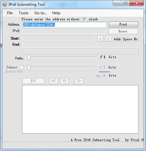 IPv6 Subnetting Tool下載|IPV6子網(wǎng)掩碼計(jì)算器 V1.9.0.2綠色版