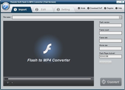 flash轉(zhuǎn)mp4工具下載_ThunderSoft Flash to MP4 Converter(Flash動(dòng)畫(huà)轉(zhuǎn)MP4)綠色版