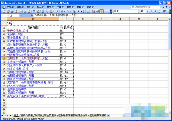 財(cái)務(wù)報(bào)表模板下載|財(cái)務(wù)報(bào)表Excel全套模板