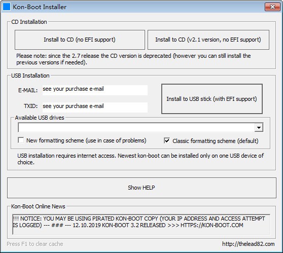 KonBoot下載|Kon-Boot(電腦密碼破解工具) v2.7免費(fèi)版