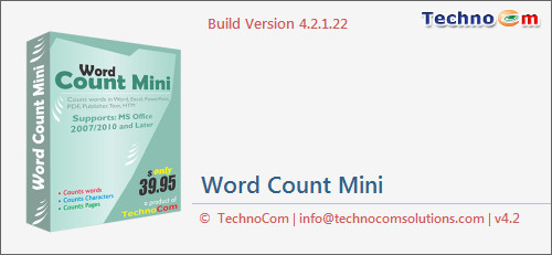 Word Count Mini下載|Word字數(shù)統(tǒng)計軟件 V4.2.1.22官方版