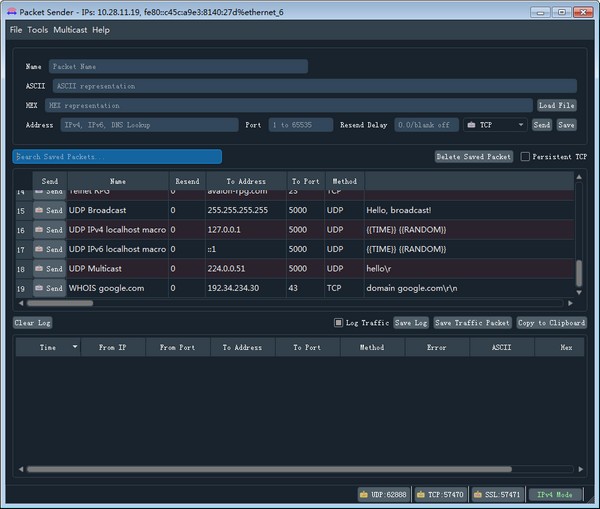 網絡測試工具下載_Packet Sender(UDP/TCP網絡測試工具)