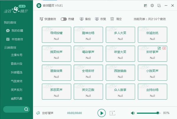 音效軟件下載_森然音效精靈V2021綠色版