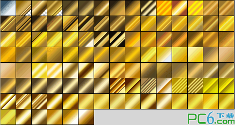 ps金色漸變樣式下載(110款)金色ps漸變