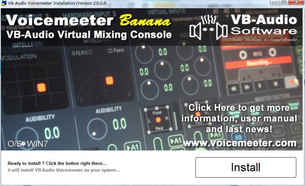 Voicemeeter Banana V2.0.3.4 官方漢化版