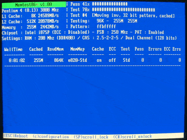 PassMark MemTest86內(nèi)存測(cè)試軟件 V8.2綠色免費(fèi)版