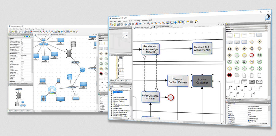 yEd Graph Editor漢化版_yEd Graph Editor(流程圖制作軟件)綠色版