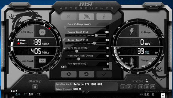 微星小飛機(jī)(顯卡超頻軟件) v4.6.5中文版(附使用教程)