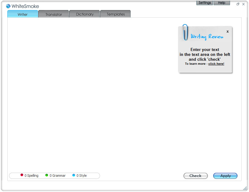 WhiteSmoke英語(yǔ)寫(xiě)作輔助工具 v2021破解版