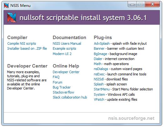 NSIS(裝程序制作軟件) v3.6中文版