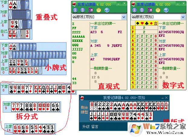 棋牌類游戲記牌工具