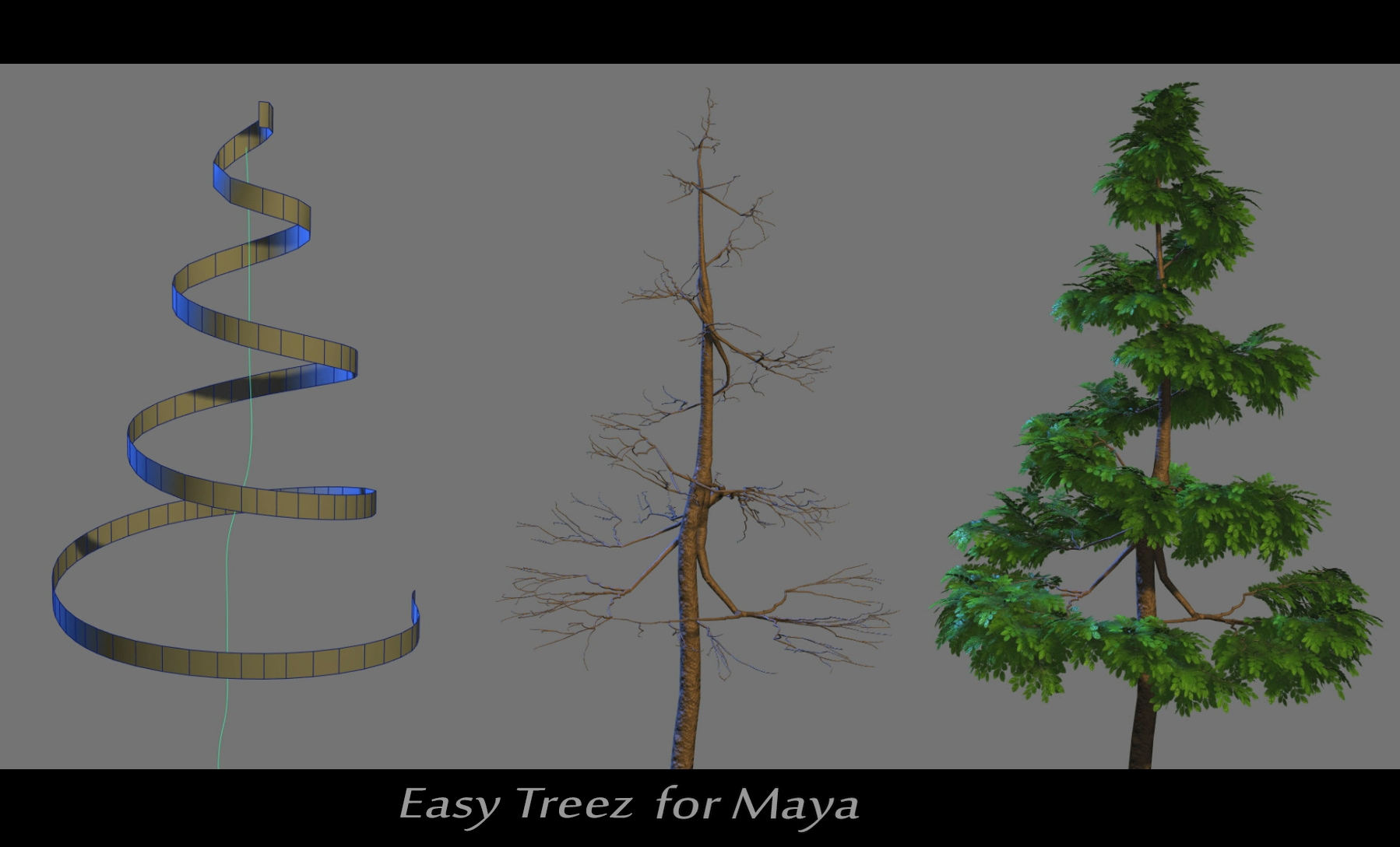 Gumroad Easy Treez(MAYA插件) v2.5免費