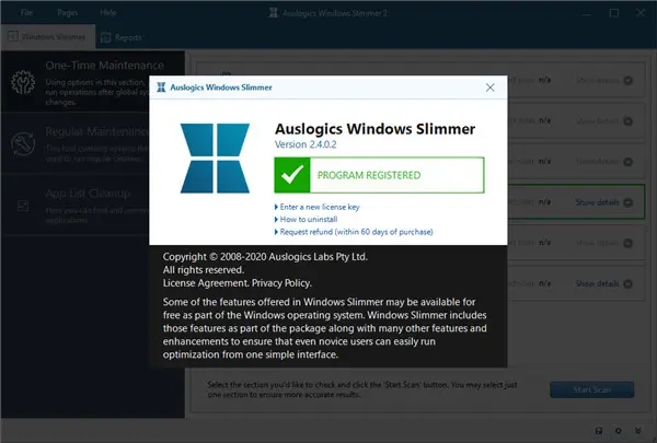 Auslogics Windows Slimmer Pro系統(tǒng)清理工具 綠色中文版