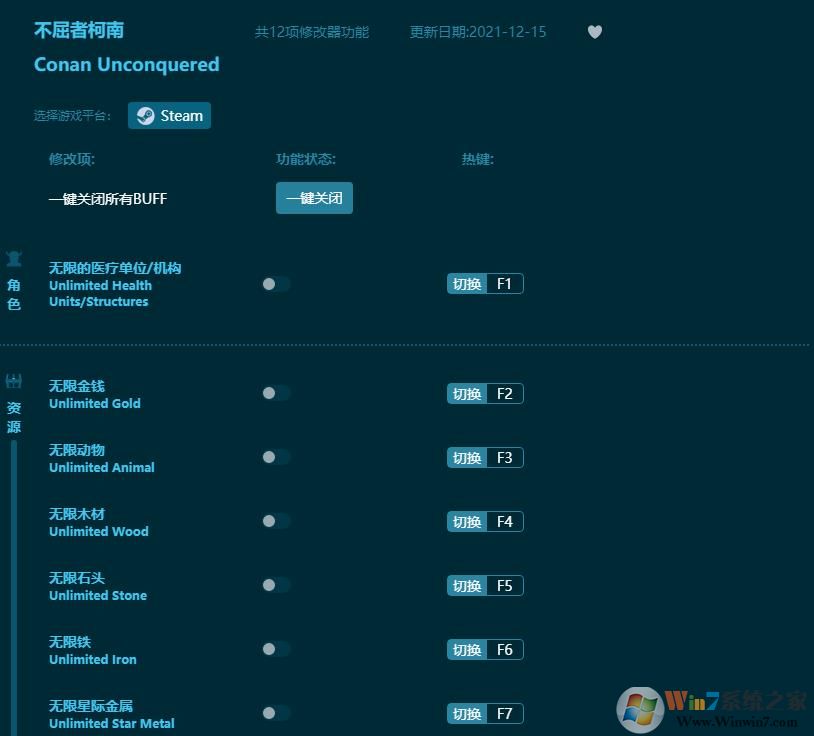 不屈者柯南十二項修改器 v1.41