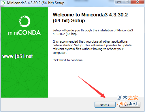 MiniConda python3.6  v4.3.30.2中文版