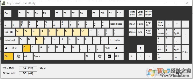 筆記本鍵盤檢測(cè)器 V3.0綠色漢化版