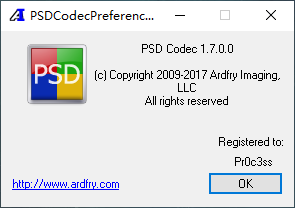 PSDCodec(PSD縮略圖查看補丁) v1.6.1.0綠色版