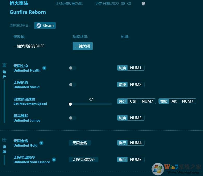 槍火重生全能修改器 2023最新版