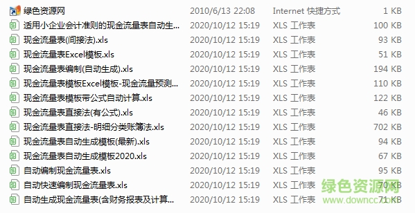 現(xiàn)金流量表自動生成模板excel帶公式版 (多款打包)