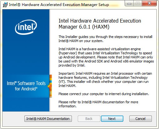 intel haxm安裝包 V6.2.1官方版