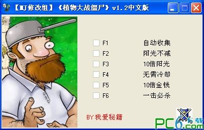 植物大戰(zhàn)僵尸年度版修改器 V1.5綠色版