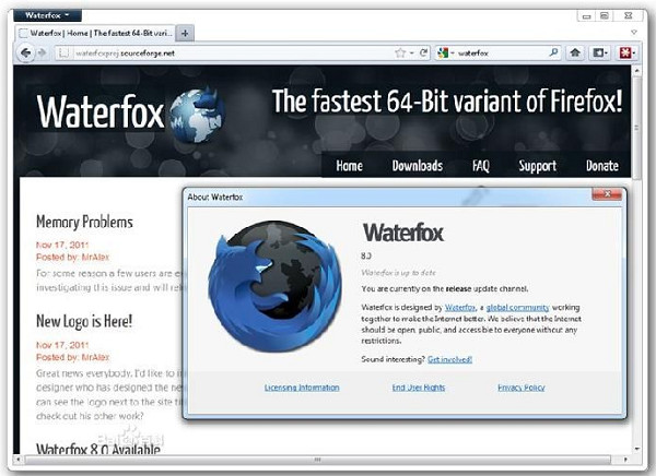 Waterfox中文版 v2023官方版