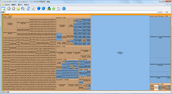 SpaceSniffer V1.3.0.2綠色漢化版