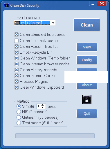 Clean Disk Security(卸載工具)