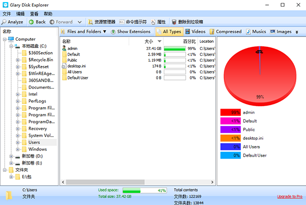 Glary Disk Explorer(磁盤(pán)管理器) v6.0.1.4官方正版