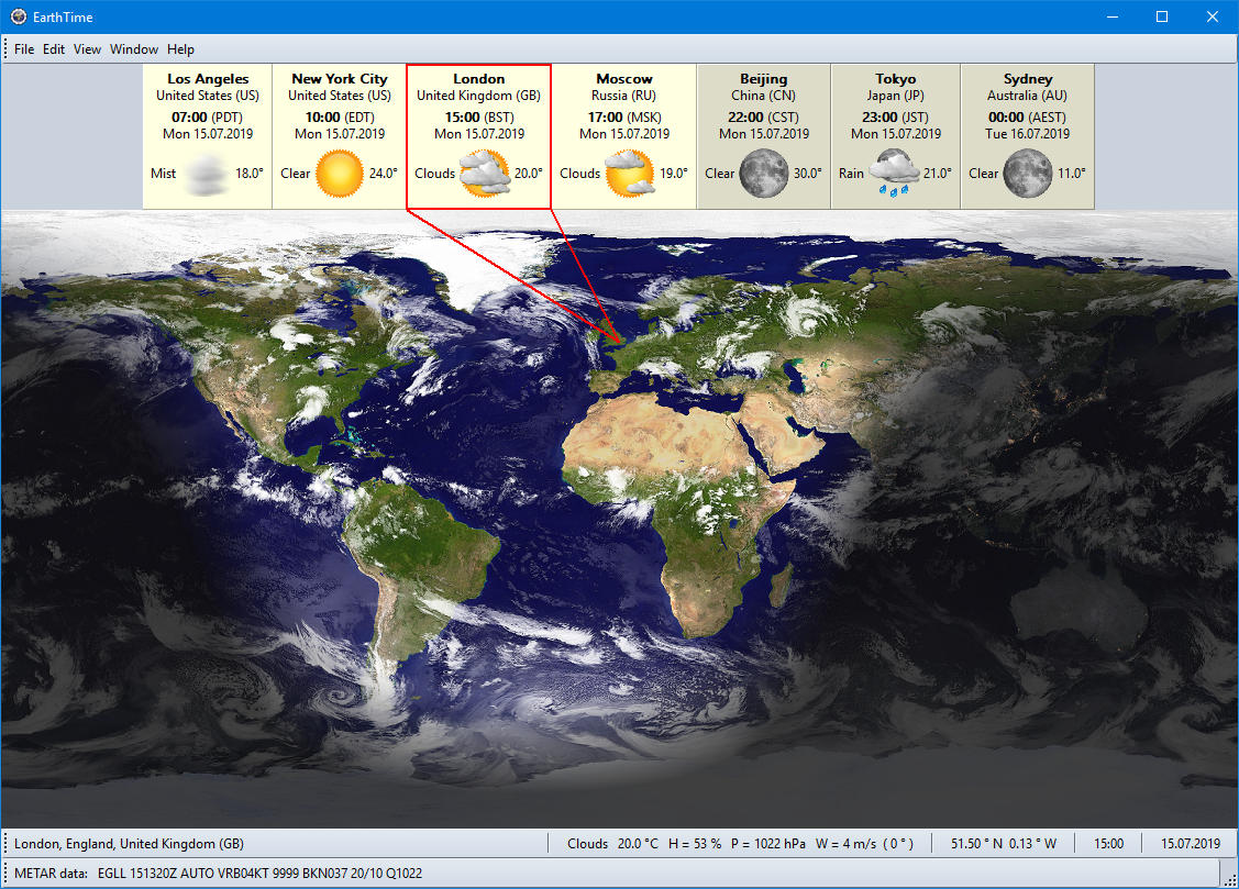 EarthTime標準版