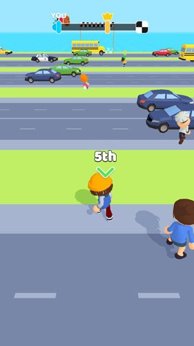 過馬路競(jìng)賽(traffic race)