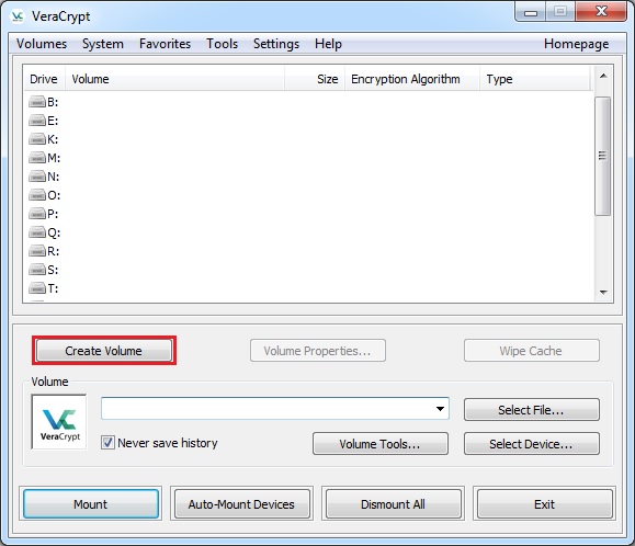 VeraCrypt(專業(yè)磁盤文件加密軟件)