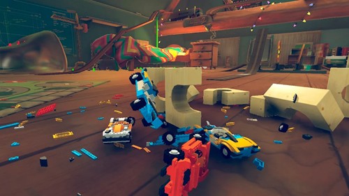 積木碰撞(Blocky Toy Car Crash)