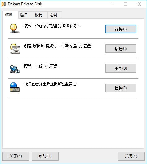 Dekart Private Disk(虛擬磁盤加密軟件)