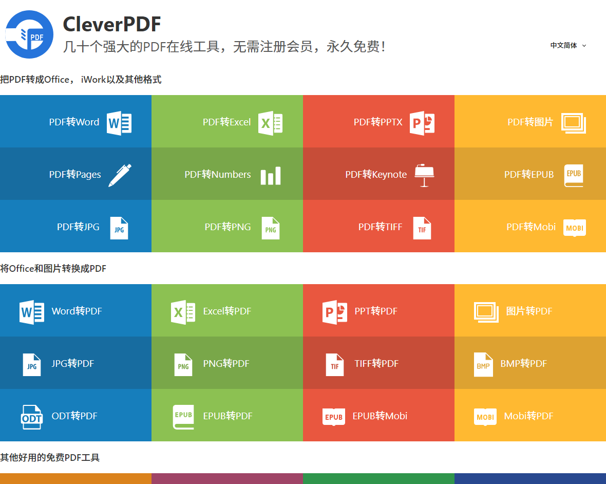 CleverPDF是免費的嗎